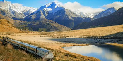 TranzAlpine Rail, Nw Zealand